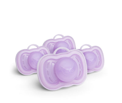 4-pack Nappar, 6+ månader, Lila
